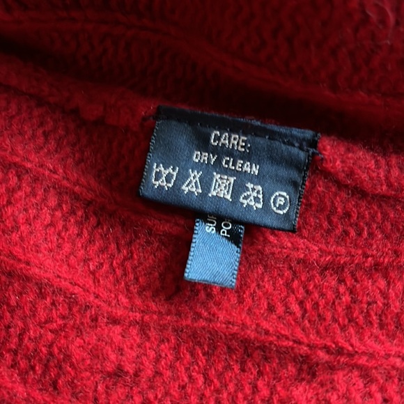 Women's Ralph Lauren Wool & Cashmere Sweater / Red / Size S - Picture 11 of 15